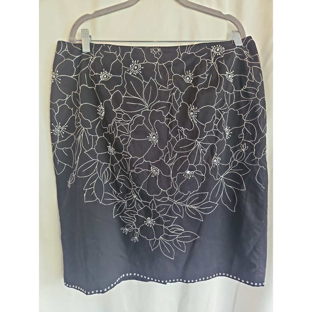 Josephine Chaus Lined Pencil Skirt Size 16